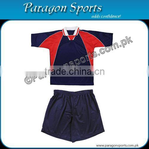 Red and White Soccer Uniform (Back Side)