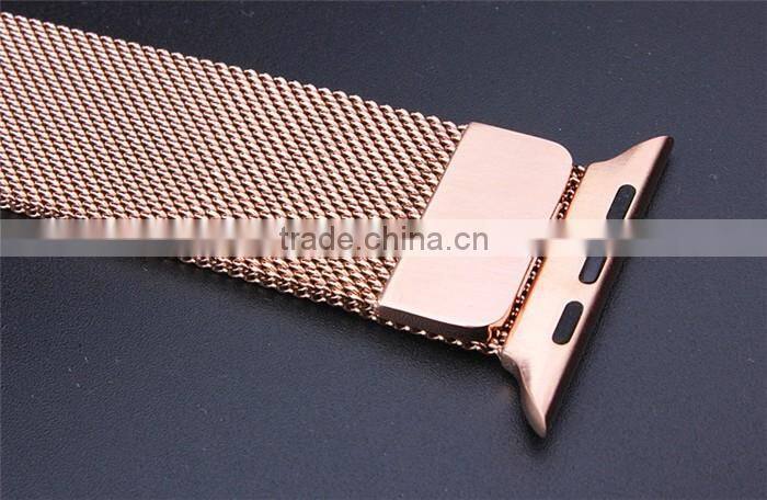 Stainless Steel Mesh Loop Milanese For Apple Watch Band 10 Colors