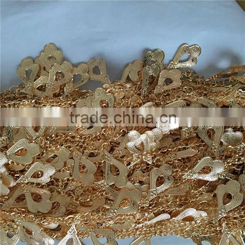 handmade chain,clothes chain bag chain necklace.