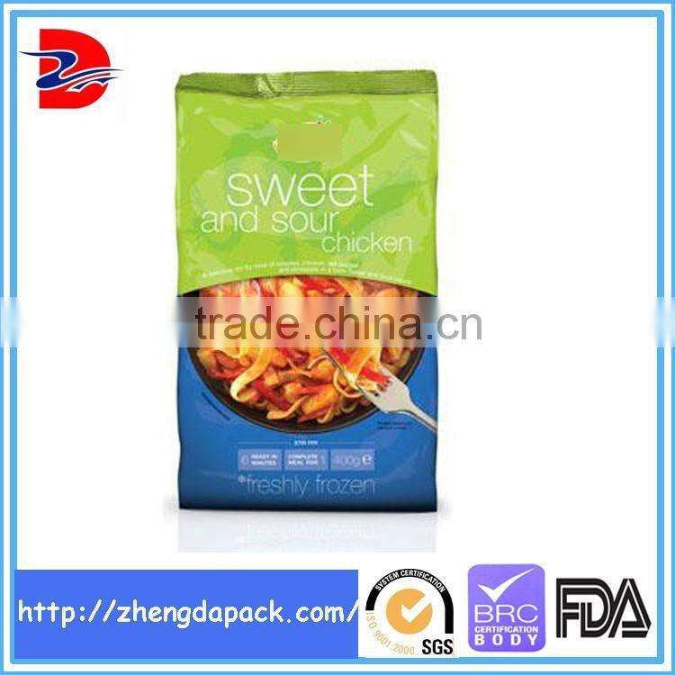 airtight foil food zipper bags plastic peanut package
