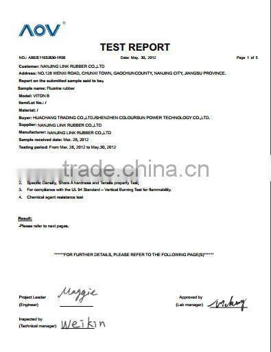 viton B 78% fluorine - premium grade rubber sheet