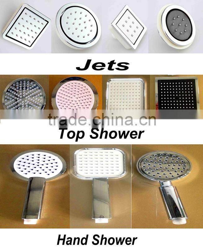 Champagne Color Bathroom Rain Shower Panel