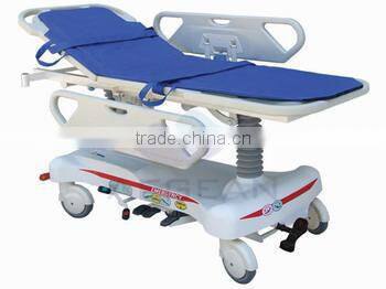 AG-HS008 hydraulic patient transport hospital stretcher trolley for ambulance