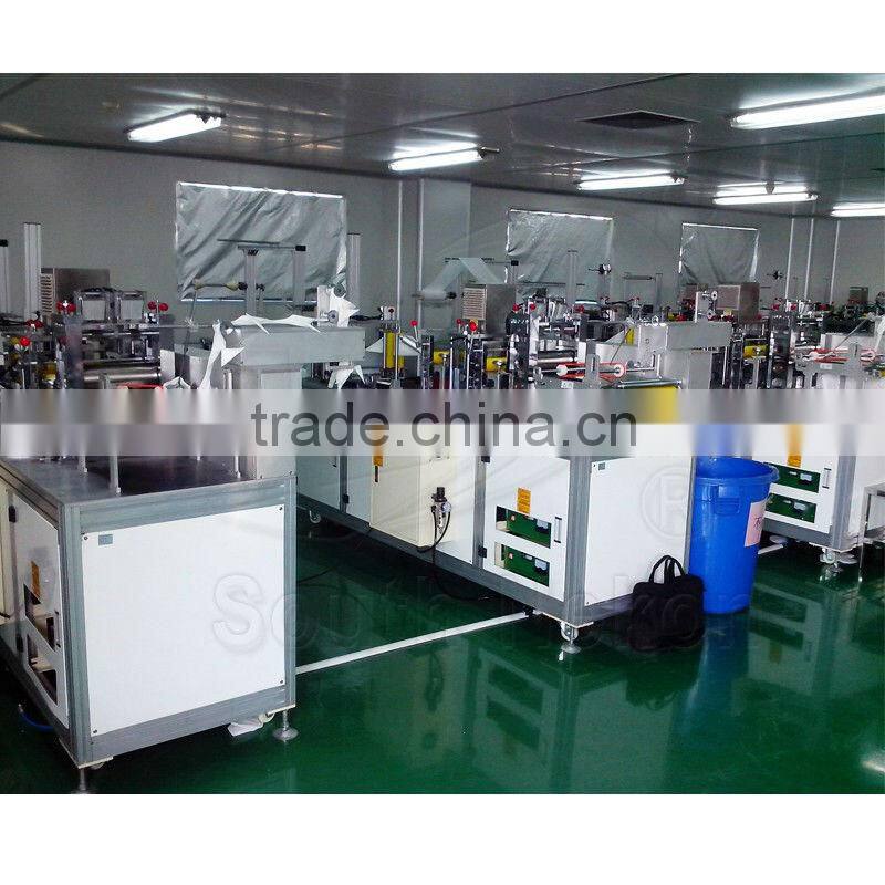 Auto feeding mask welding machine