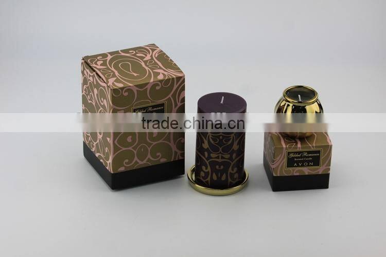 UK Style Luxury Scented Candles in Glass Jar