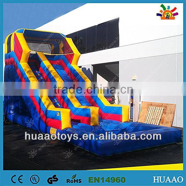 2014 hot sale inflatable water slides rental for sale