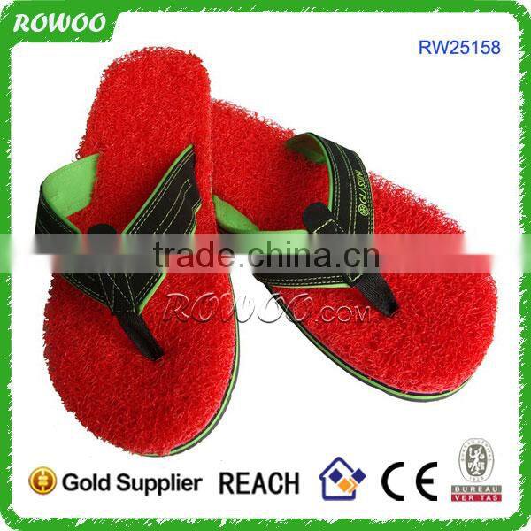 2015 beach shoes for water,beach slipper, red color