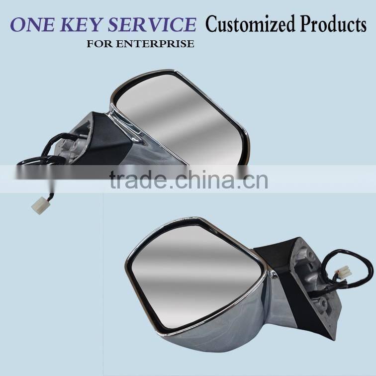 Dongfeng Truck OEM C5 left outside rear view electroplate mirror assembly