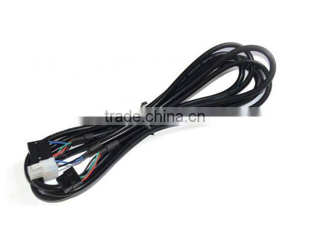 Motorcycle Wire Cable Female Connector Wiring Harness Assembly