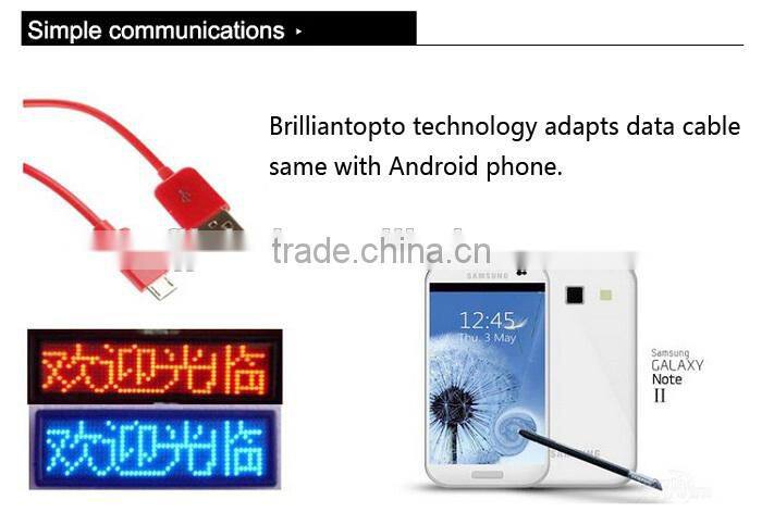 Programmable LED Badge, LED Sign Tag, LED Moving Badge