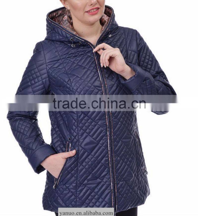 Light fashionable warm padding women jacket winter &autumn