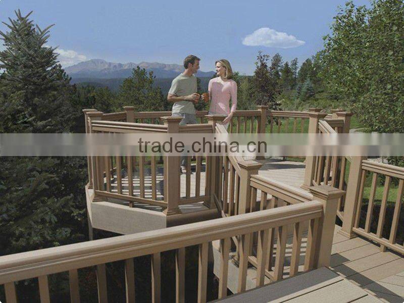 Outdoor Hollow WPC Fence Column