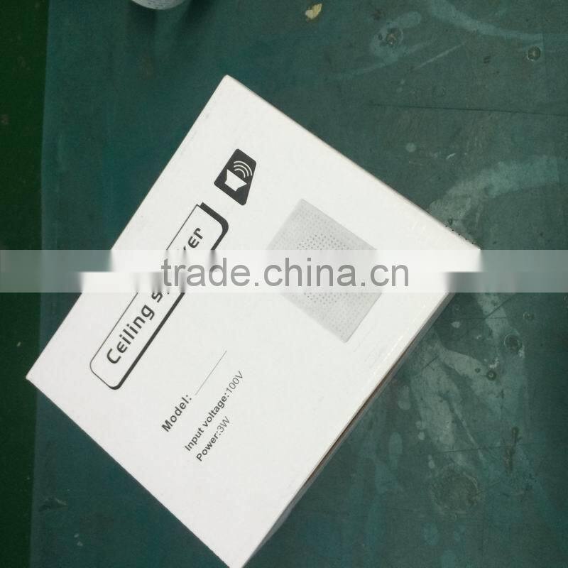OBT-421 5W 100V Ceiling Wall Mount Speaker,White MINI Plastic Wall Mount Speaker