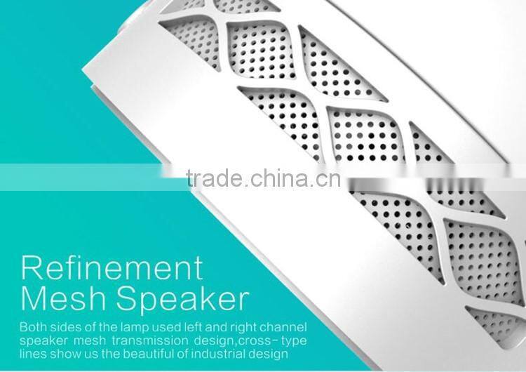 Shenzhen Factory Hot Portable usb speaker,wifi speaker,led bluetooth speaker smart magic lamp