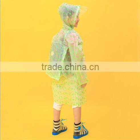 Disposable Printing Raincoat