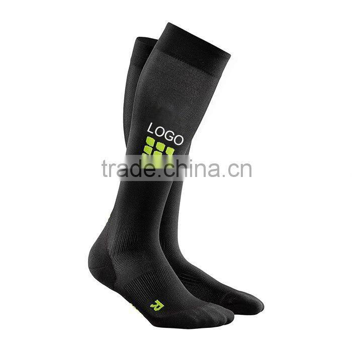 Wholesale compression socks Knee High sports sock for Running Marathon Cycling