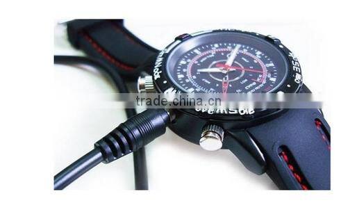 HD Fashionable Waterproof watch camera,hd video resolution 1280*960 hidden camera and watch