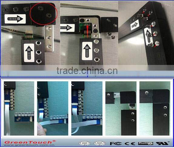 32767*32767 Resolution USB 47" Infrared/IR Multi Touch Screen 6/10/16 touch points