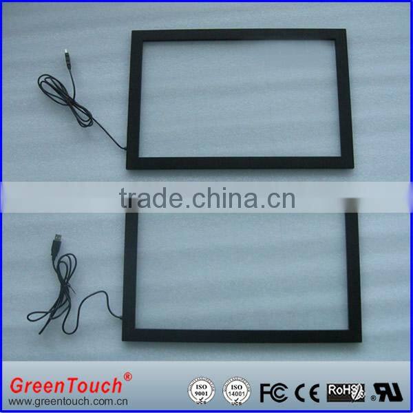 17"IR Touch Frame Overlay with simple Plug and Play USB interface