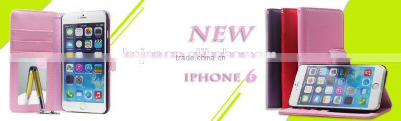 Hot PU lether phone case for iphone 6 case cover