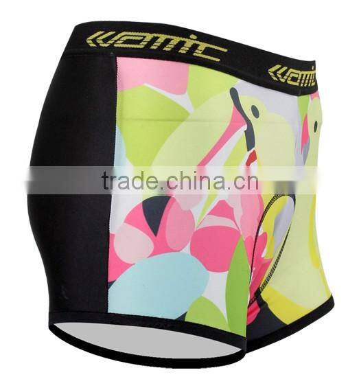 In Stock Sublimation Lady's Cycling under shorts,Women mens compression cycling shorts