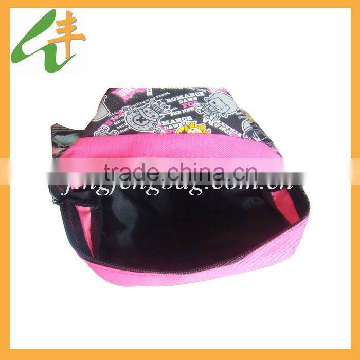 2014 latest fashionable 600D polyester wasit bag