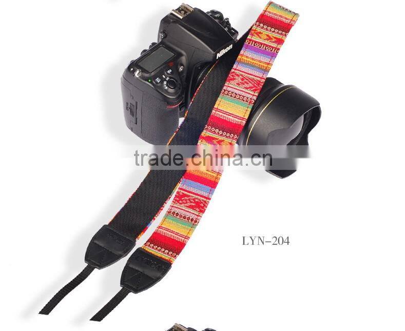LYN-204 Vintage Universal Camera Shoulder Neck Strap Belt For SLR DSLR camera