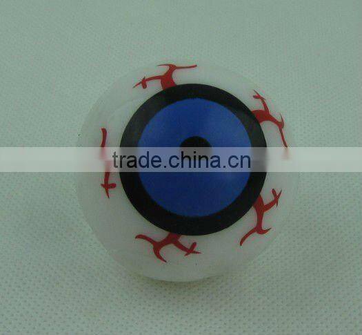 eye shape flashing bouncing ball