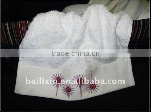 Set Towel with Application Border and Velvet