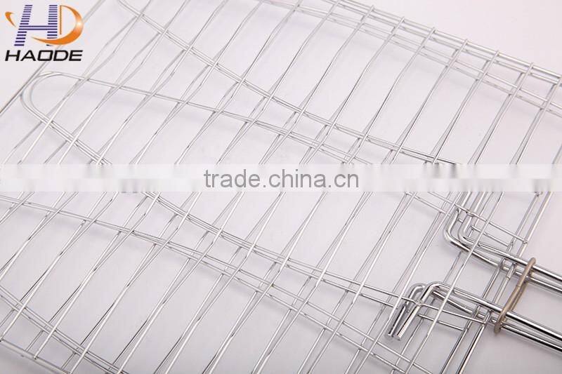 USA market wire grill basket for fish toast