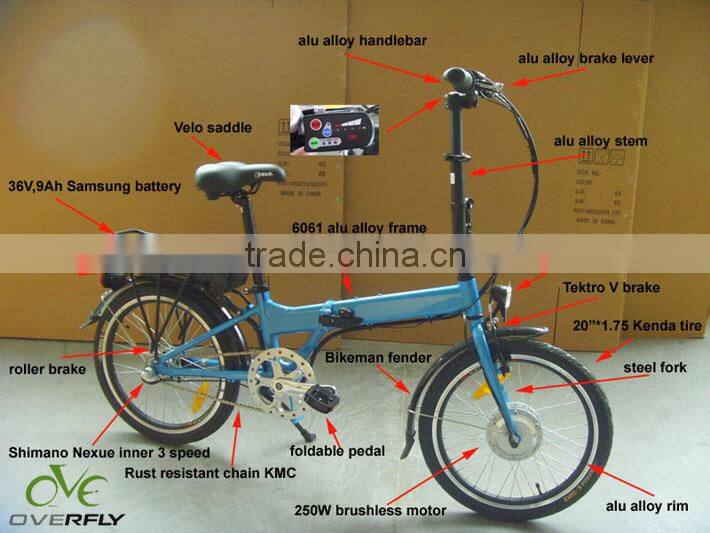 mini folding electric bicycle