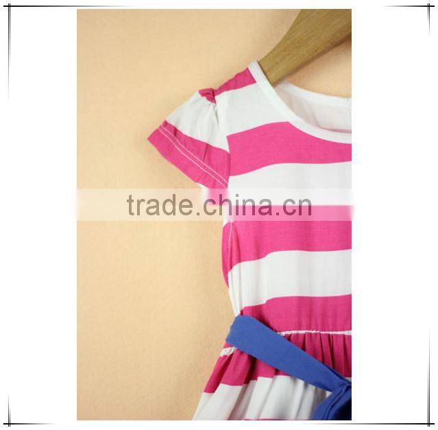 cotton 2015 summer child clothes girls dress baby princess sleeveless striped dresses children clothing From Guangzhou Baiyun