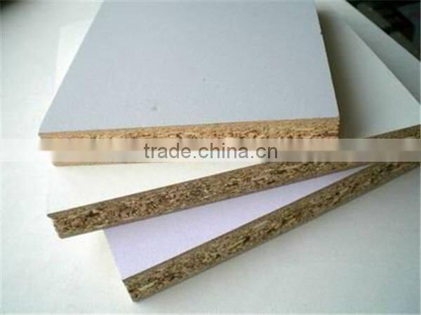 18mm white melamine chipboard/melamine particle board
