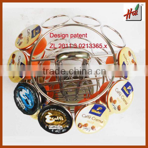 Rotating Caffitaly coffee capsule holder made-in-China HCRC32RC