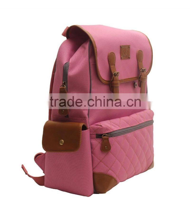Widen Braces and Breathable Back Oxford Material with Many Pockets Bag