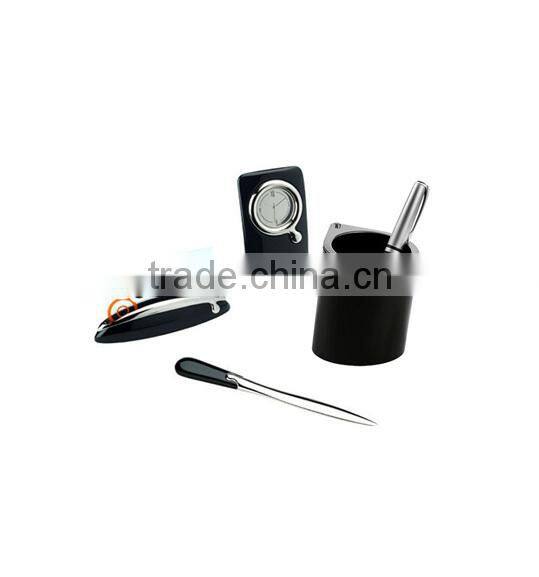 Top grade black pencil vase metal pen holder