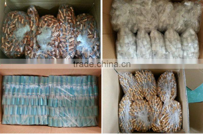 18/410 aluminum Essential lotion pump with plastic overcap