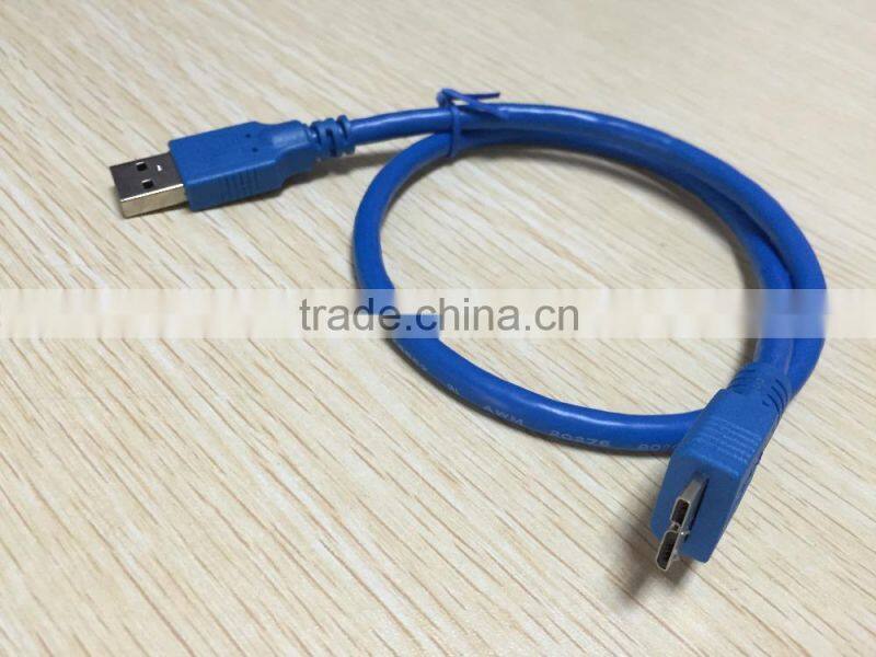Super Speed USB 3.0 A type Male to Micro USB 3.0 AB type Male Data Charging Cable