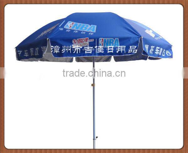 XJNBA-48UV 240CM brand promotional fabric paint outdoor umbrella