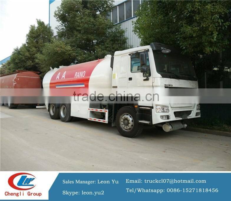 24CBM LPG distribution truck with tank for sale, LPG Gas Truck