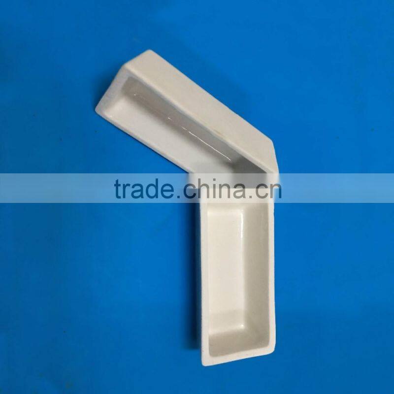 alumina ceramic boat,combustion boat ceramic cupel for sale