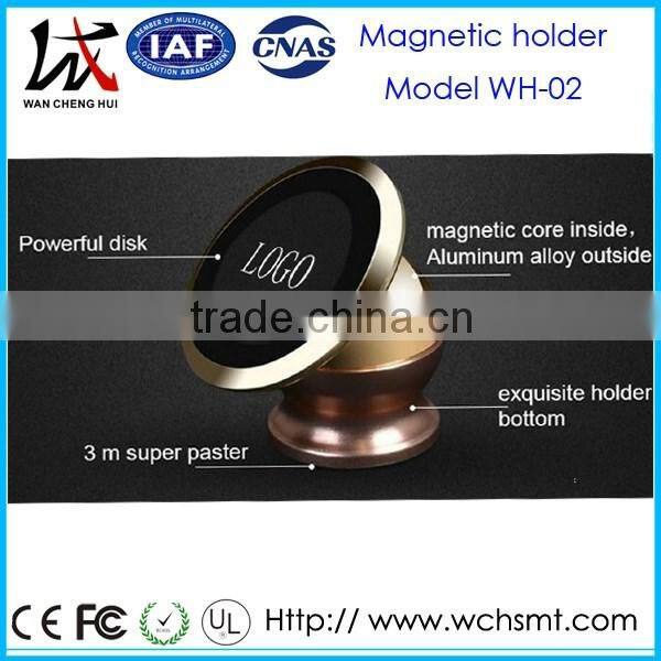 Small Size Car Holder 360 Degree Rotation Strong Magnetic Car Multiple Mobile Phone Holder