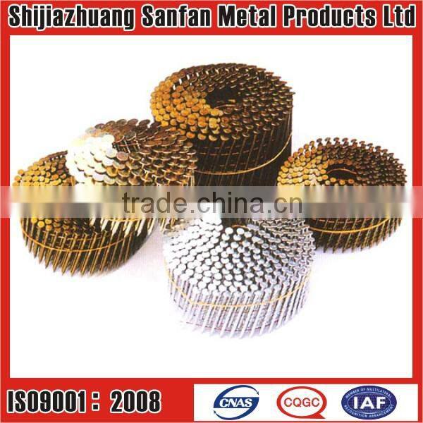 pallet screw coil nail