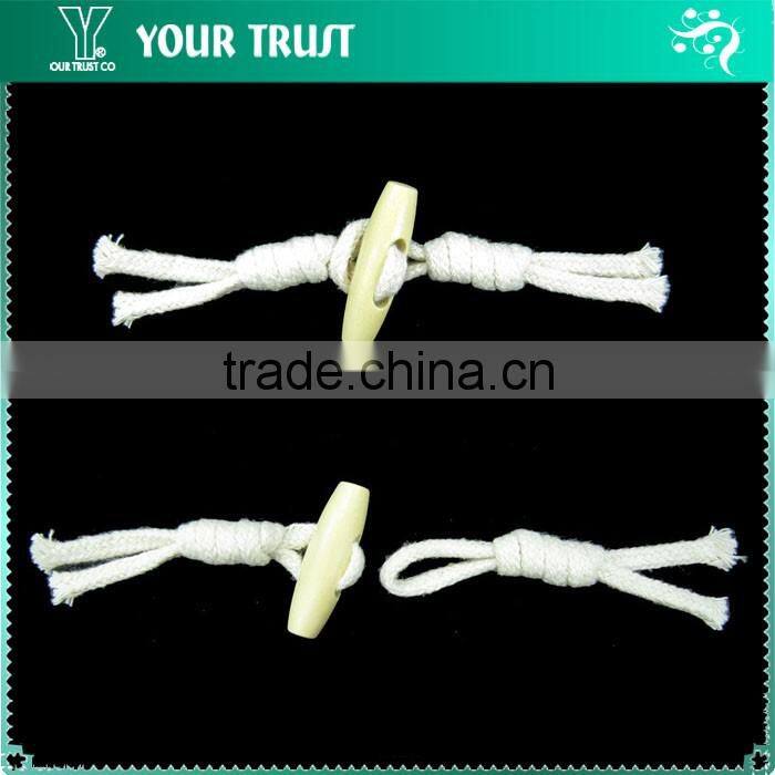 Gunmetal Alloy Buckle Stud Black Coat Leather Toggle Buttons