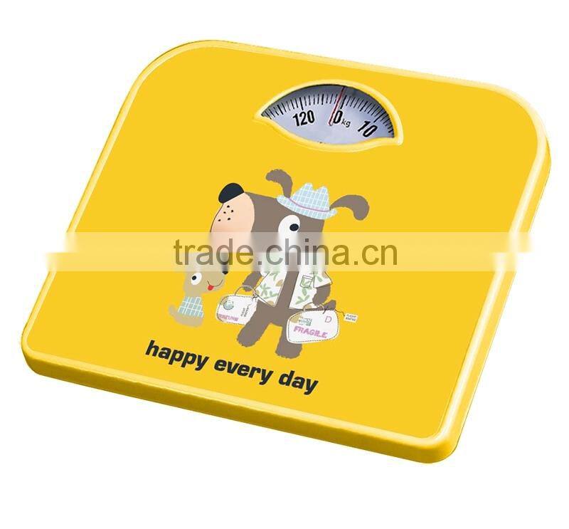 BR2015 Yellow Honey Electronic Weighing Scale Health Scale Mechanical Personal Scale Camry Weigh Scale