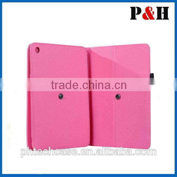 Luxury Magnetic Leather Wallet Smart Case Cover For APPLE iPad Mini