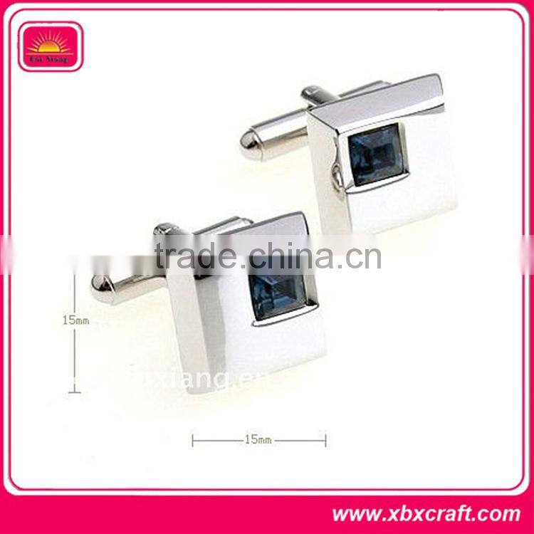 simple rhinestone metal mens tie set aceessories