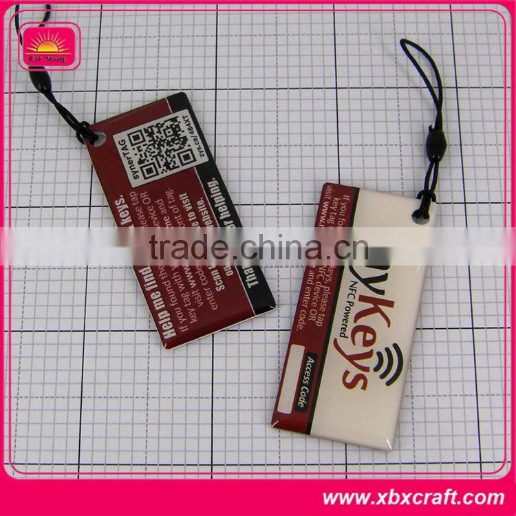 Epoxy serial number key tag