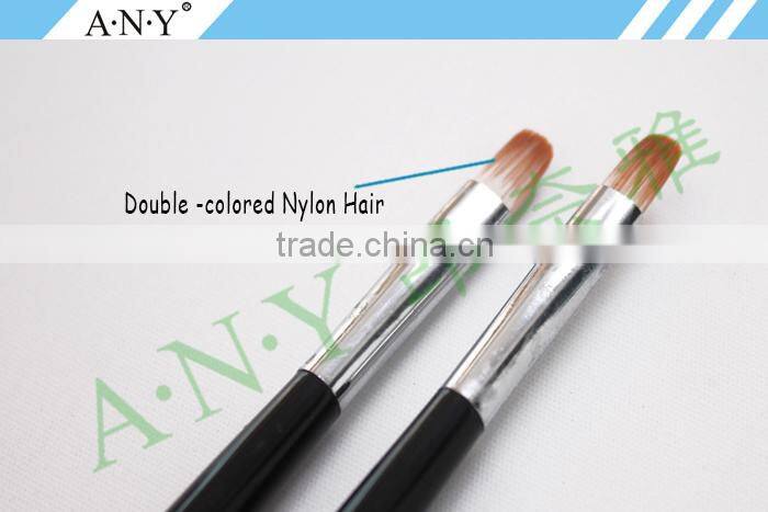 ANY Nail Beauty Care Silver Metal Handle Nail Pen UV Gel Nail Brush