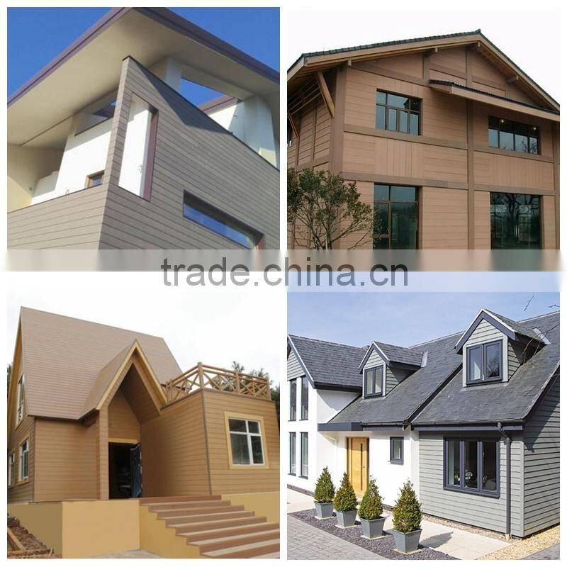 Fully recyclable Anti-uv low cost wpc exterior wall panels
